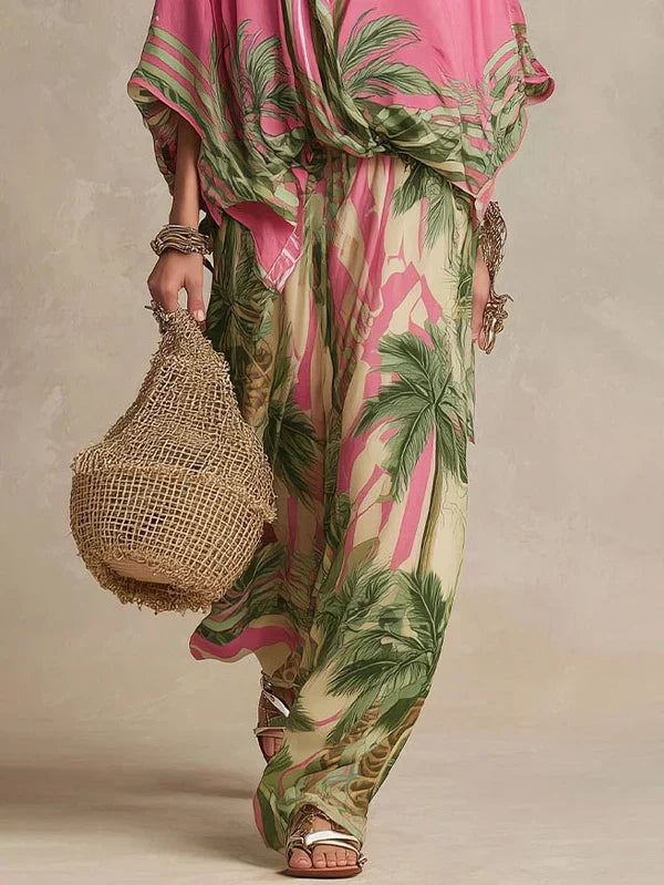 Patrizia | Conjunto de Dos Piezas Estilo Kimono