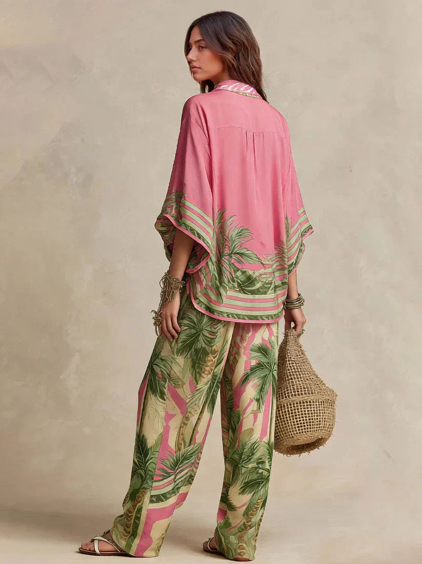 Patrizia | Conjunto de Dos Piezas Estilo Kimono