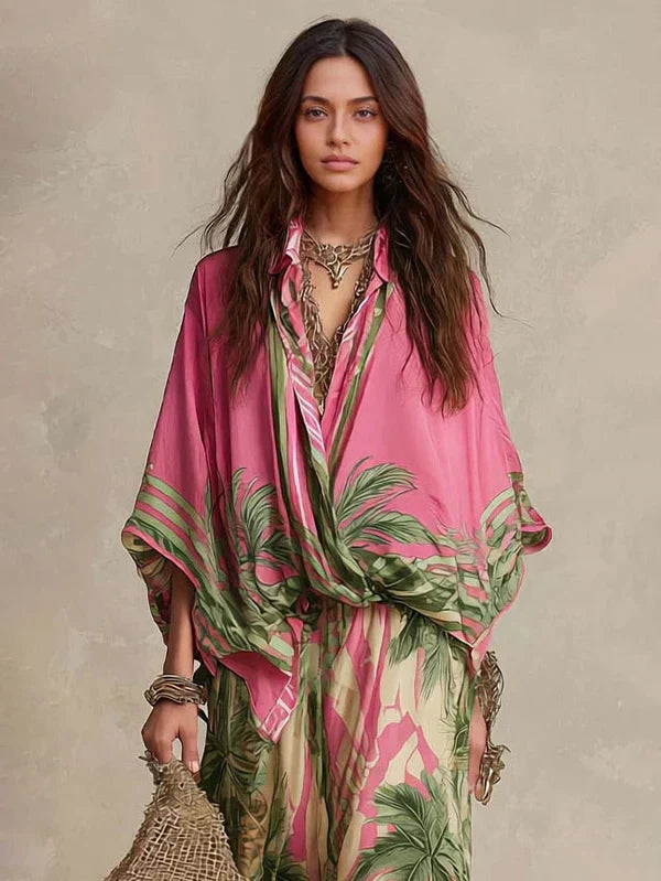 Patrizia | Conjunto de Dos Piezas Estilo Kimono