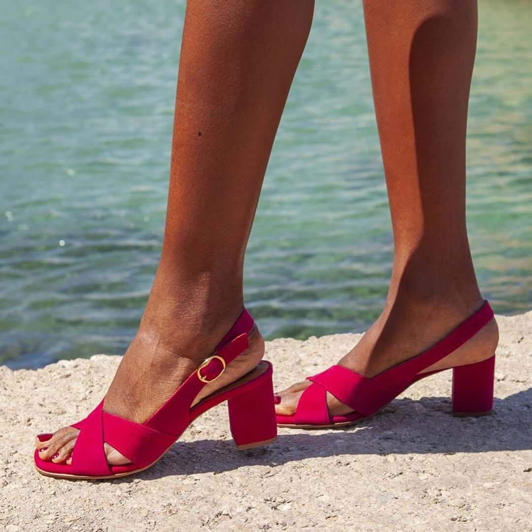 Celeste | Sandalias Azul Celeste de Verano