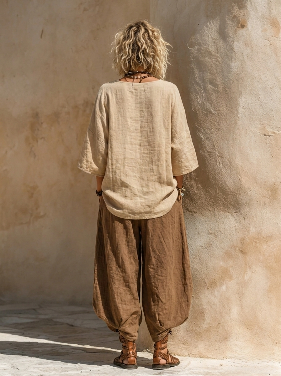 Alessandra | Conjunto Completo de Tres Piezas Boho